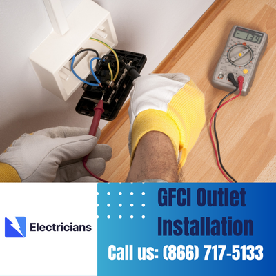 GFCI Outlet Installation by Holiday Electricians | Enhancing Electrical Safety at Home